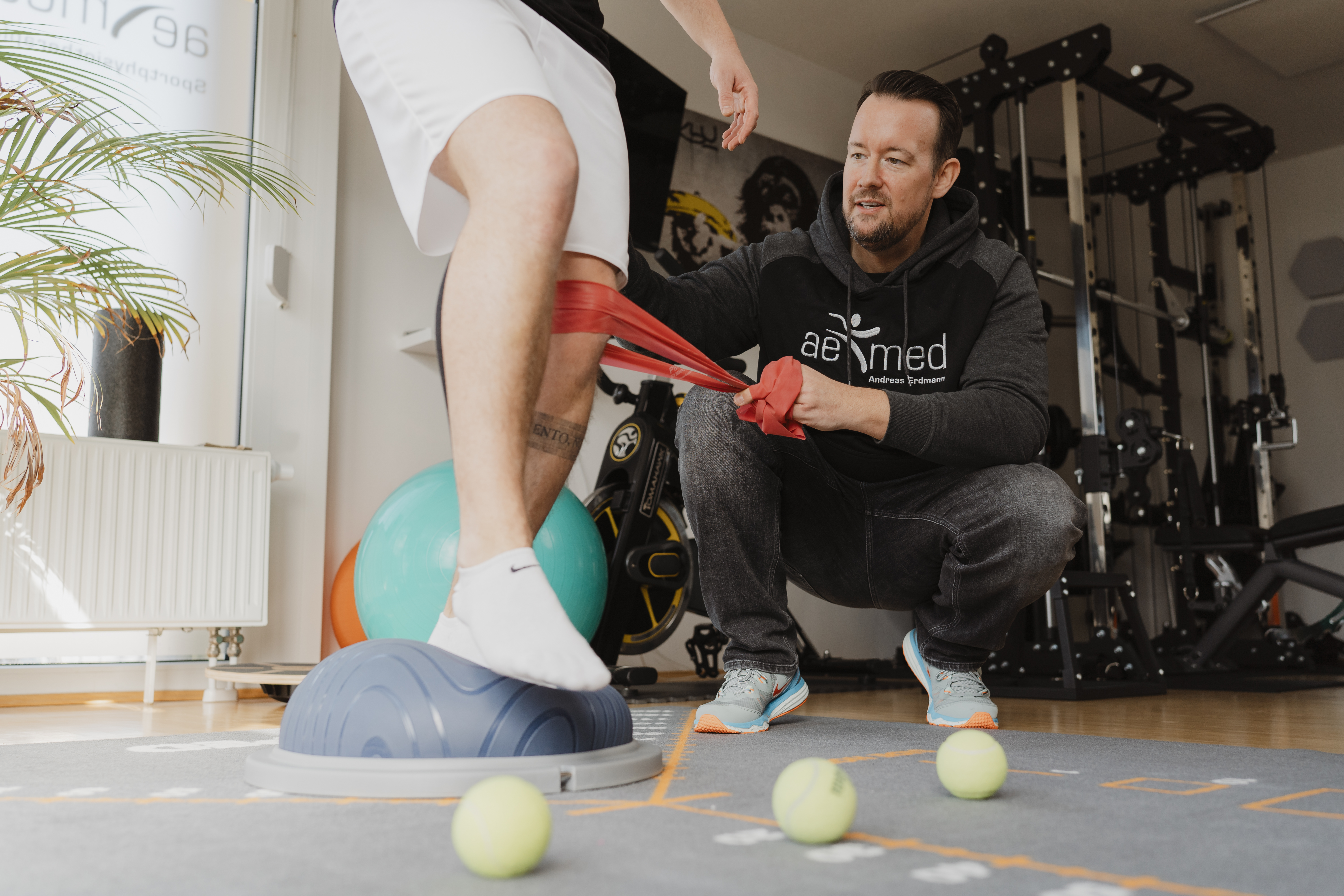 Sportphysiotherapeutische Rehabilitation bei ae-med in Oberasbach
