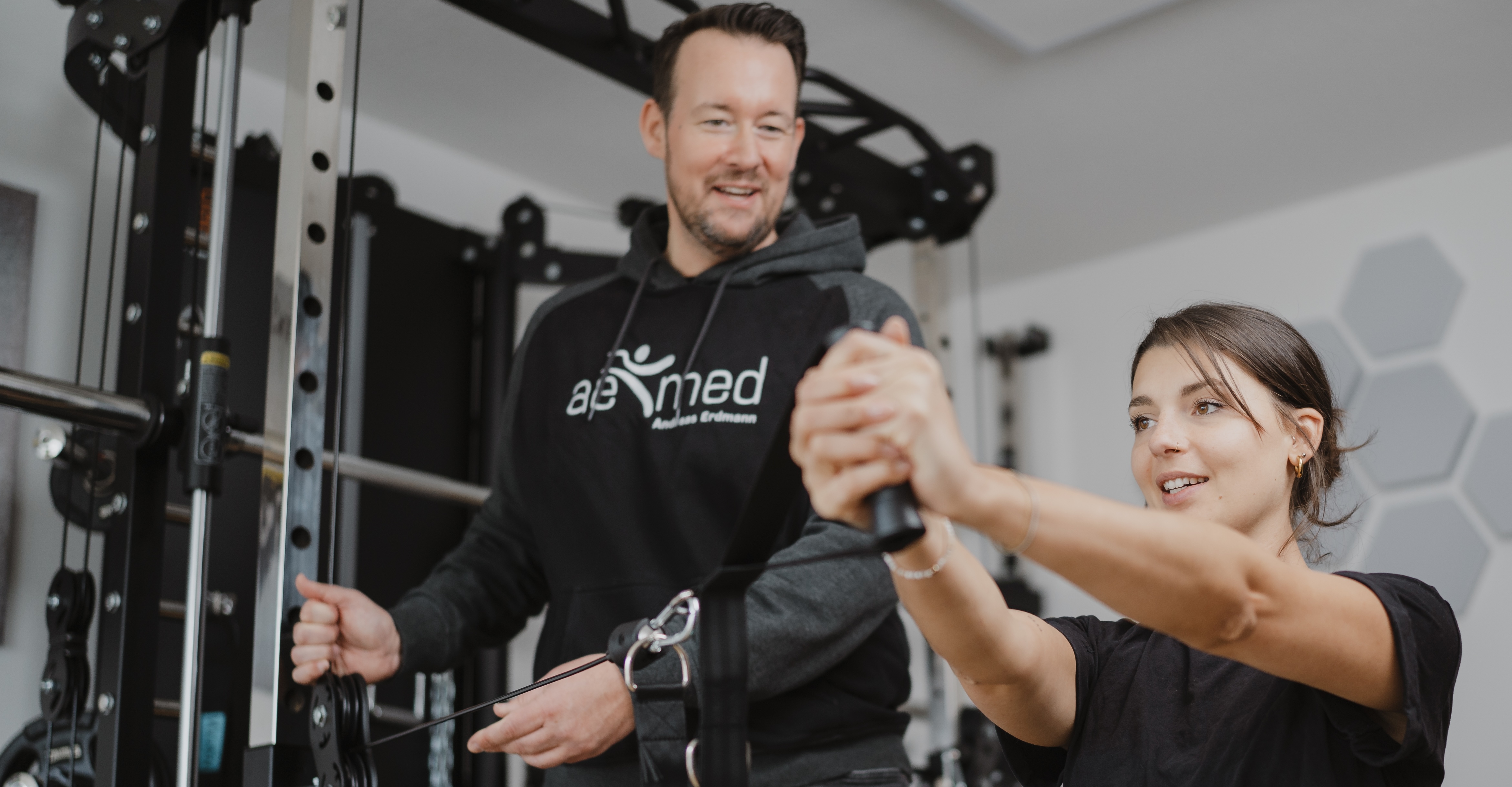 Medizinische Trainingstherapie bei ae-med in Oberasbach